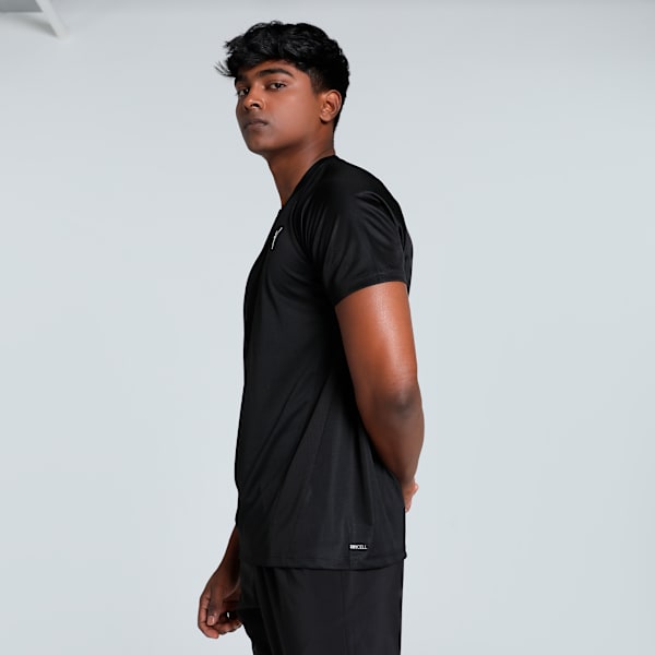 Train All Day Men's Slim Fit Training Tee, PUMA Black, extralarge-IND