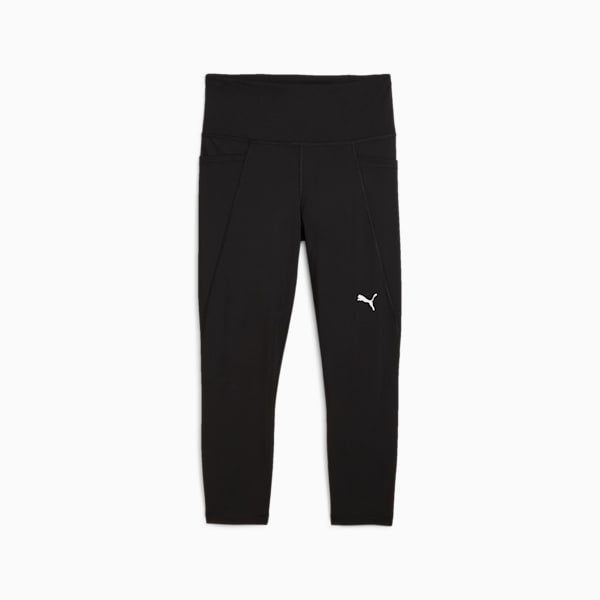 Train All Day ESSENTIALS Women's High-Waisted Capri Training Tights, PUMA Black, extralarge