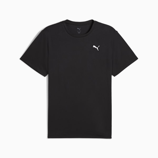 Train All Day Essentials Poly Texture Tee Men, PUMA Black, extralarge-GBR