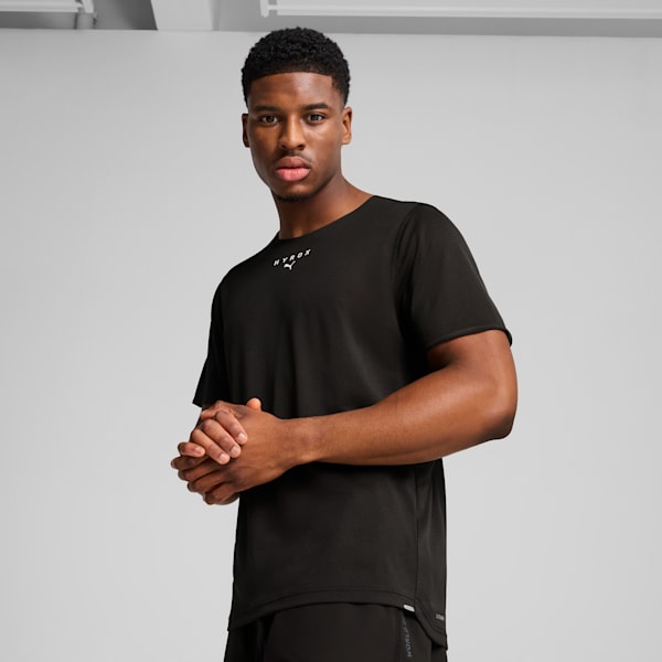 PUMA x HYROX ULTRASPUN Men's Training Tee, PUMA Black, extralarge-IND