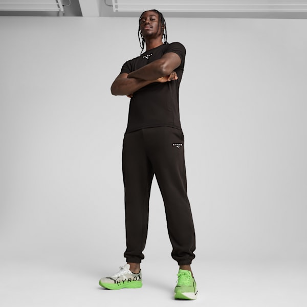 メンズ トレーニング PUMA x HYROX フリースパンツ, PUMA Black, extralarge-JPN