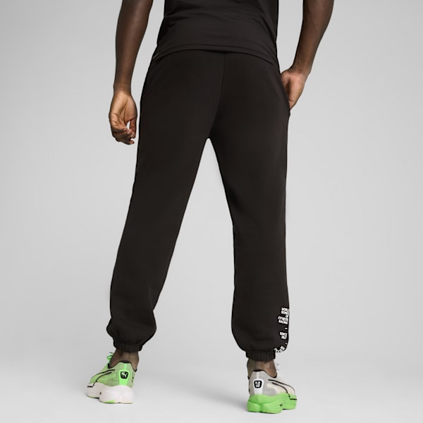 メンズ トレーニング PUMA x HYROX フリースパンツ, PUMA Black, extralarge-JPN