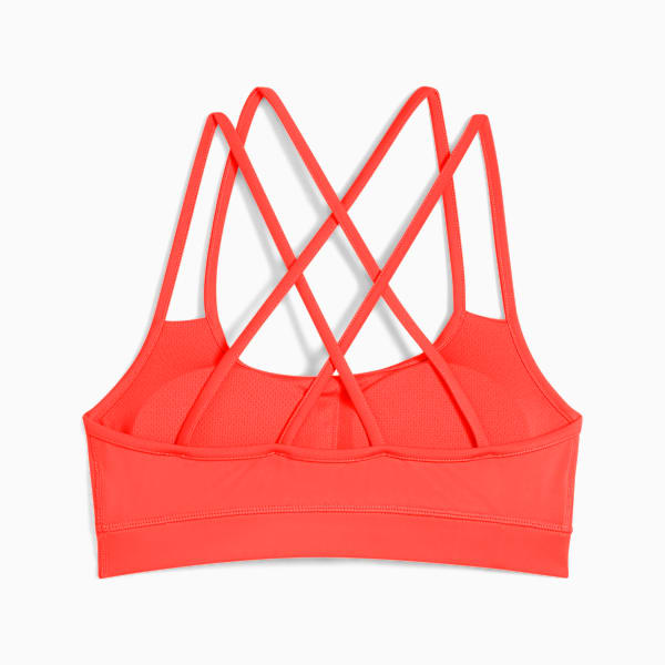 PUMA x HYROX MOVE Strappy Bra, Glowing Red, extralarge