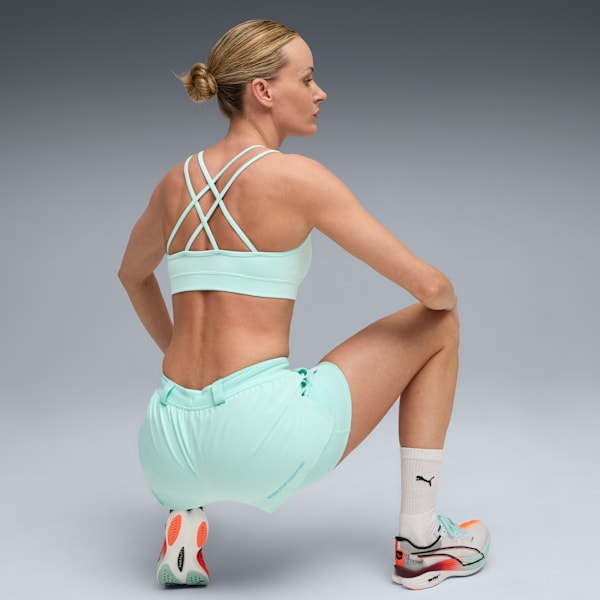 PUMA x HYROX MOVE Women's Strappy Training Bra, Mint Melt, extralarge-IND