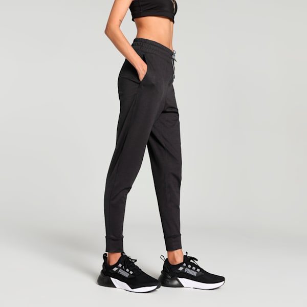 Train Cloudspun Women's Relaxed Fit Training Joggers, PUMA Black, extralarge-IND