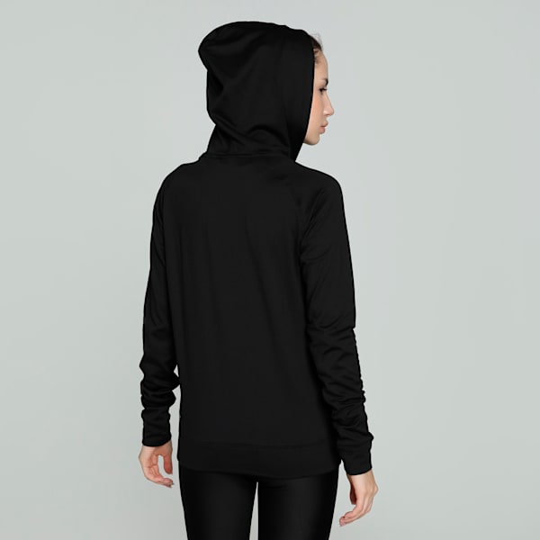 Women's Cloudspun Slim Fit Training Jacket, PUMA Black, extralarge-IND