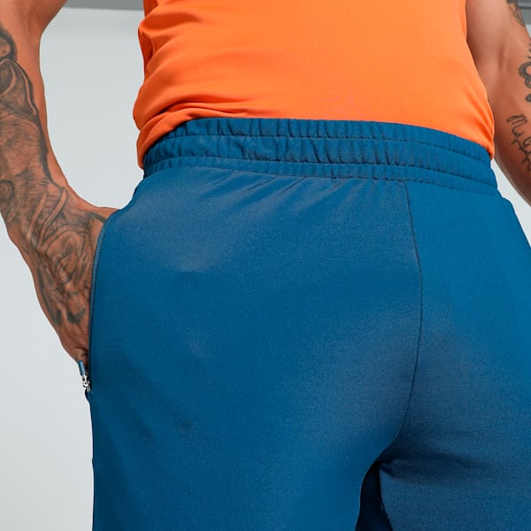 Active Men's Slim Fit Training Pants, Sailing Blue, extralarge-IND
