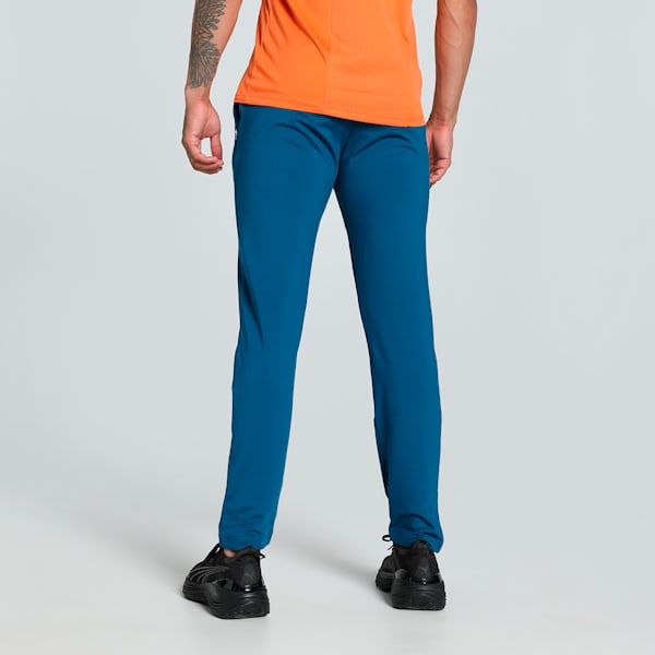 Active Men's Slim Fit Training Pants, Sailing Blue, extralarge-IND