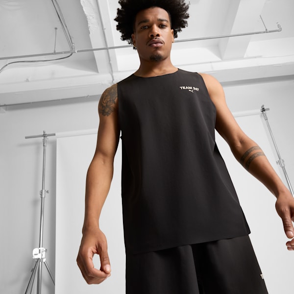 PUMA x REPRESENT 247 Men's Tank, PUMA Black, extralarge