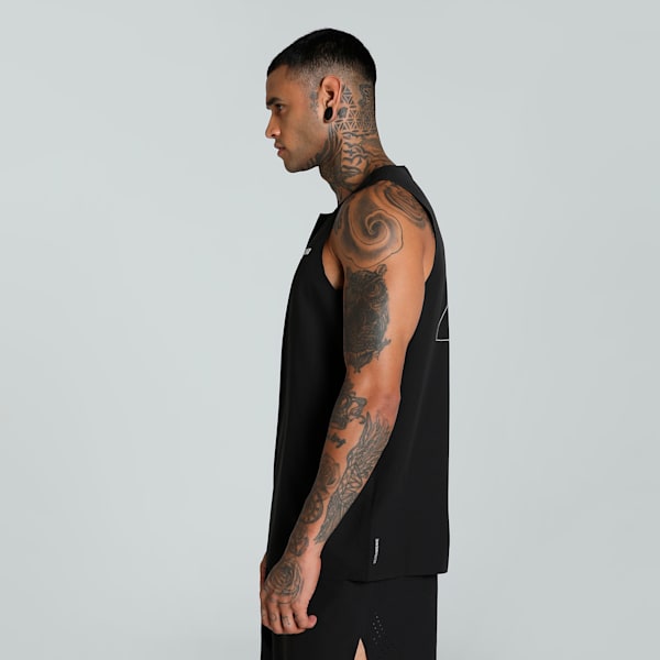 PUMA x REPRESENT 247 Men's Relaxed Fit Tank, PUMA Black, extralarge-IND
