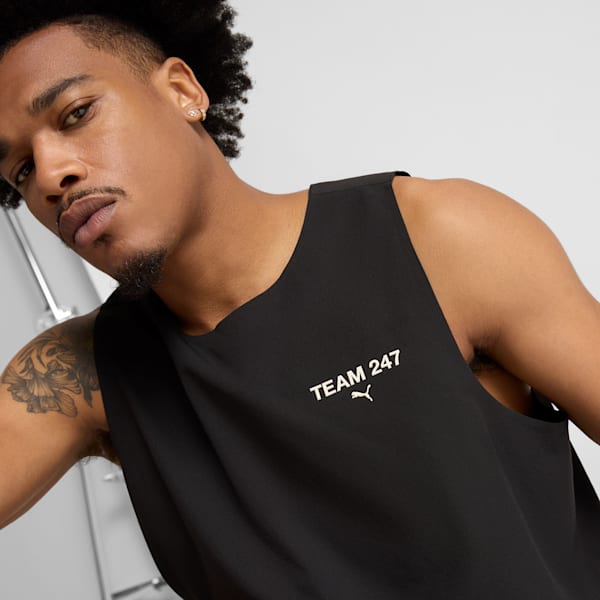 PUMA x REPRESENT 247 Men's Tank, PUMA Black, extralarge