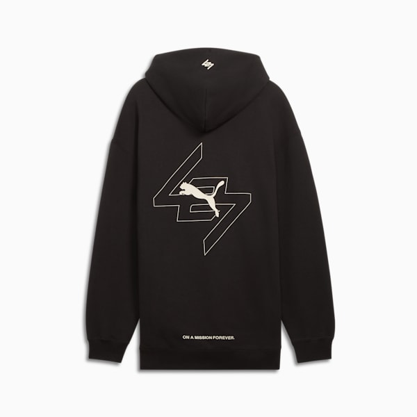 Sudadera con capucha PUMA x REPRESENT para hombre, PUMA Black, extralarge