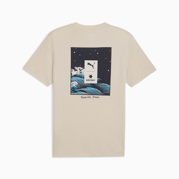 ユニセックス ランニング PUMA x SAYSKY 半袖 Tシャツ, Desert Dust, extralarge-JPN
