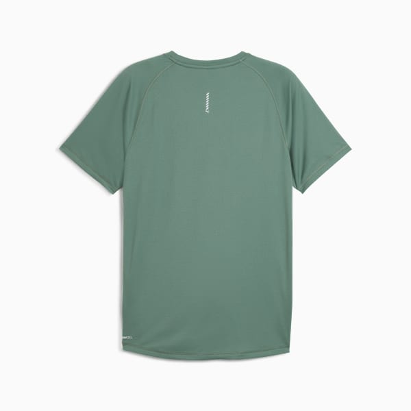 メンズ ランニング ラン ヴェロシティ 半袖 Tシャツ, Green Moon, extralarge-JPN