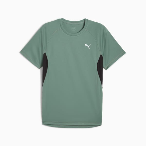 メンズ ランニング ラン ヴェロシティ 半袖 Tシャツ, Green Moon, extralarge-JPN