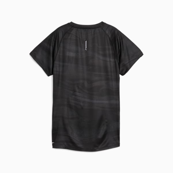 ウィメンズ ランニング ラン ヴェロシティ AOP 半袖 Tシャツ, PUMA Black, extralarge-JPN