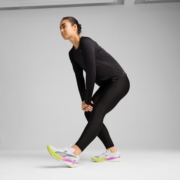 ウィメンズ ランニング ラン ヴェロシティ 裏起毛 タイツ, PUMA Black, extralarge-JPN