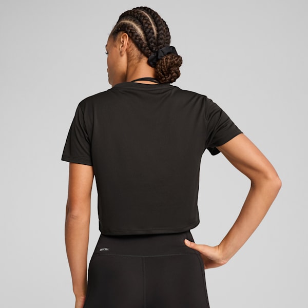 ウィメンズ トレーニング TAD エッセンシャル ベビー 半袖 Tシャツ, PUMA Black, extralarge-JPN