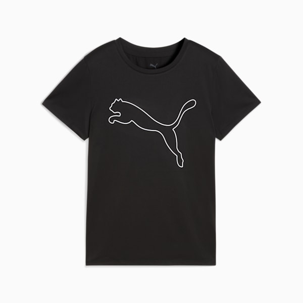 ウィメンズ トレーニング TAD エッセンシャル ロゴ 半袖 Tシャツ, PUMA Black, extralarge-JPN