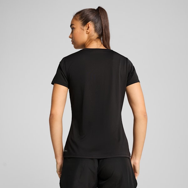 ウィメンズ トレーニング TAD エッセンシャル ロゴ 半袖 Tシャツ, PUMA Black, extralarge-JPN