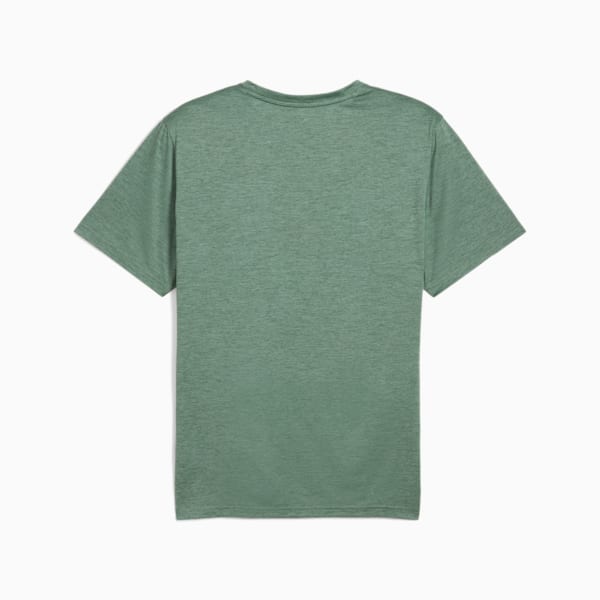 メンズ トレーニング TAD エッセンシャル ヘザー キャット 半袖 Tシャツ, Green Moon Heather, extralarge-JPN