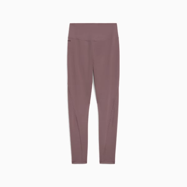 Cloudspun Women's High-Waist, Full Length Training Tights, Raisin, extralarge