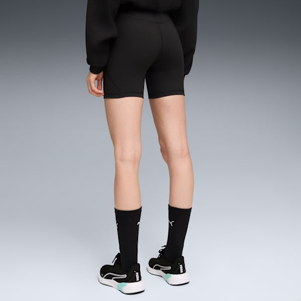 Cloudspun Women's Training Biker Shorts, PUMA Black, extralarge
