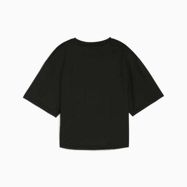 CLOUDSPUN Oversized Tee Women, PUMA Black, extralarge