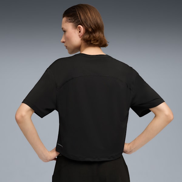 CLOUDSPUN Oversized Tee Women, PUMA Black, extralarge