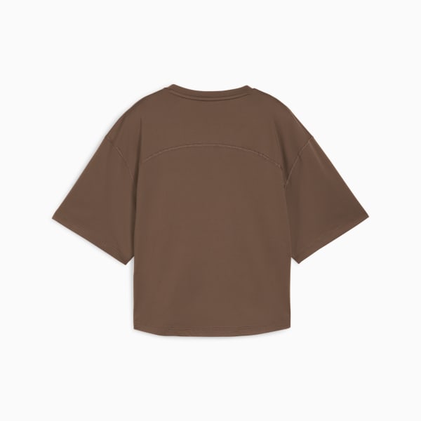 Playera holgada CLOUDSPUN para mujer, Flat Bronze, extralarge