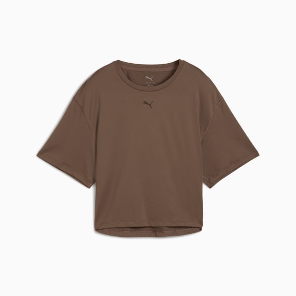 CLOUDSPUN Oversized Tee Women, Flat Bronze, extralarge