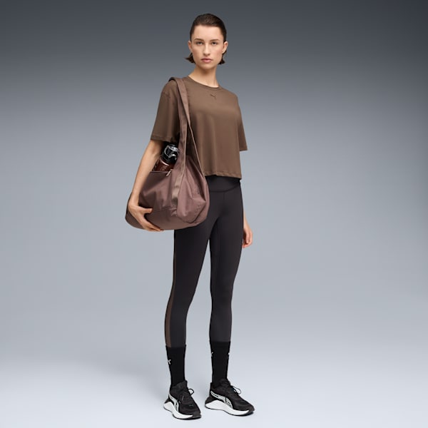 CLOUDSPUN Oversized Tee Women, Flat Bronze, extralarge