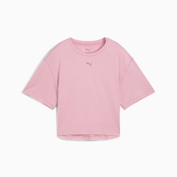 CLOUDSPUN Oversized Tee Women, Poised Pink Heather, extralarge