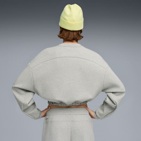 Chandail à col rond CLOUDSPUN Femme, Light Gray Heather, extralarge