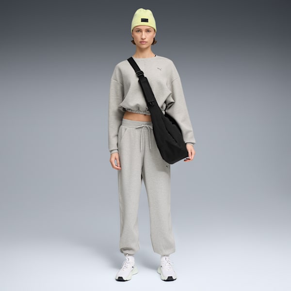 CLOUDSPUN Training Crew Women, Light Gray Heather, extralarge-GBR