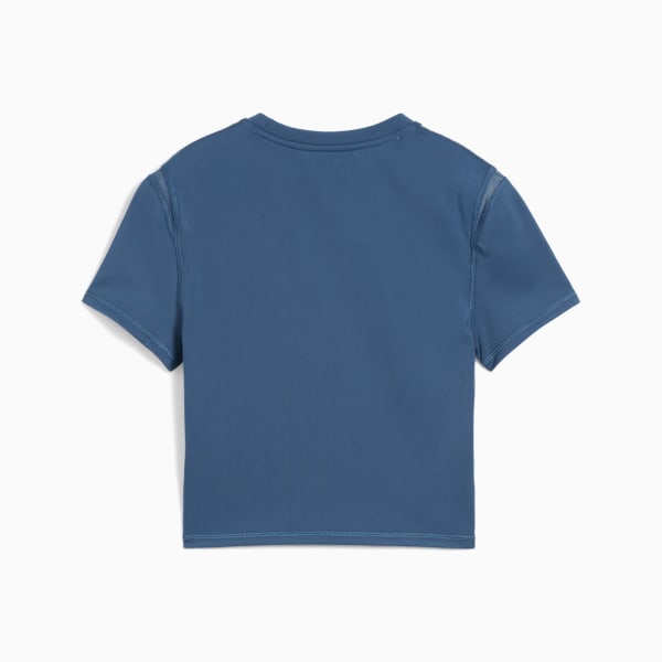 PUMA SHAPE Baby Training Tee Women, Dark Indigo, extralarge-GBR