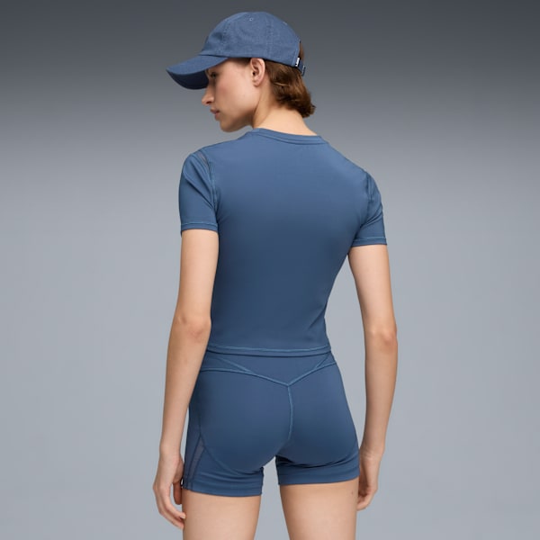PUMA SHAPE Baby Training Tee Women, Dark Indigo, extralarge-GBR