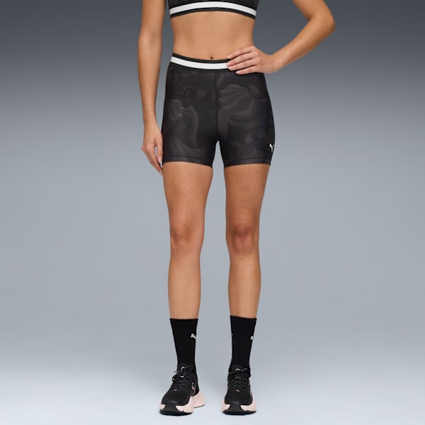 Shorts PUMA STRONG 10 cm para mujer, PUMA Black, extralarge