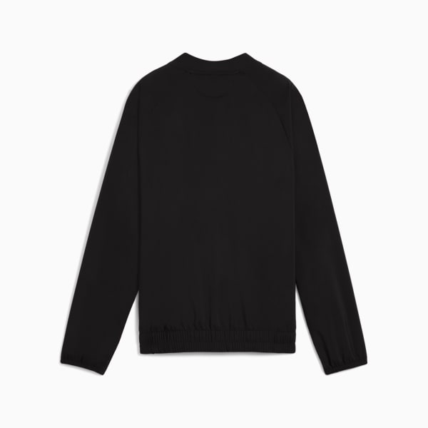 FLORAL RIBBON Woven Full Zip Women, PUMA Black, extralarge