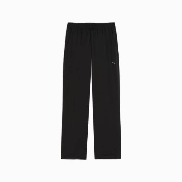 High-Waist Athleisure Pants Women, PUMA Black, extralarge-GBR