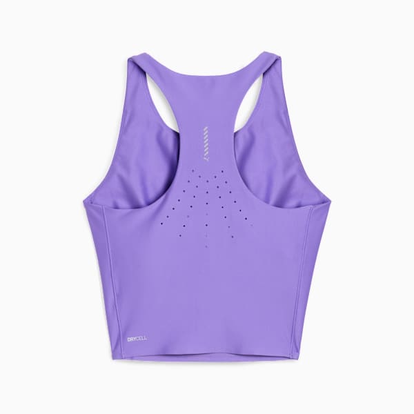 RACEDAY Ultraform Running Crop Top Women, Dark Amethyst, extralarge