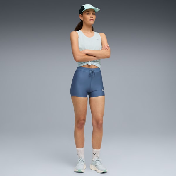 Shorts RACEDAY ULTRAFORM para mujer, Dark Indigo, extralarge