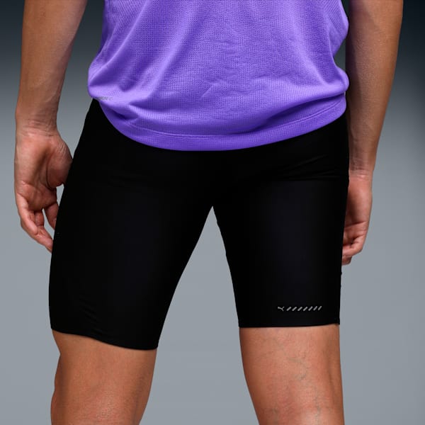 Raceday Men's Performance 9-Inch Running Tights, PUMA Black, extralarge-IND
