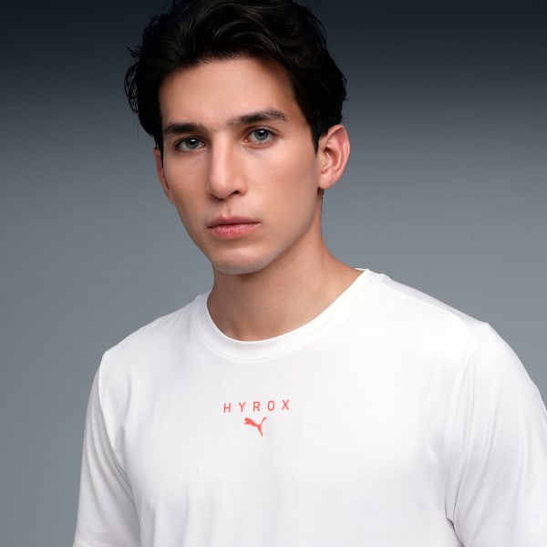 PUMA X HYROX Men Cloudspun Thermo Training T-shirt, PUMA White, extralarge-IND