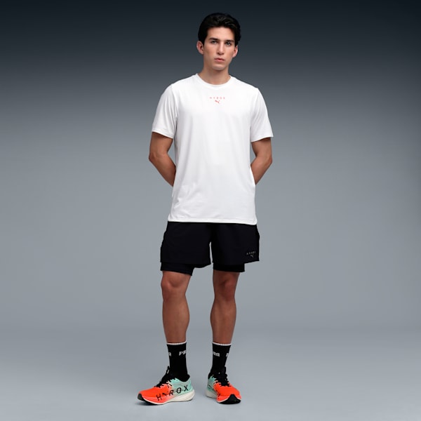 PUMA X HYROX Men Cloudspun Thermo Training T-shirt, PUMA White, extralarge-IND