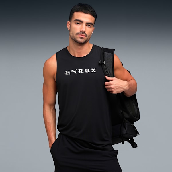 HYROX Cloudspun Men's Regular Fit Training Tank, PUMA Black, extralarge-IND