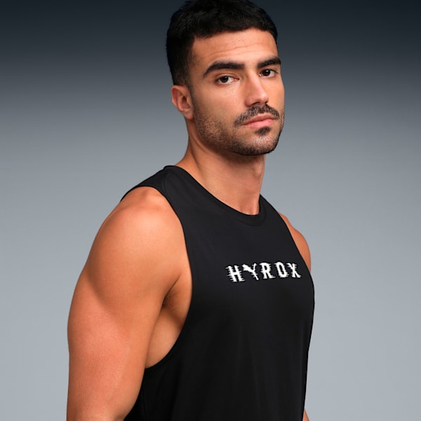 HYROX Cloudspun Men's Regular Fit Training Tank, PUMA Black, extralarge-IND
