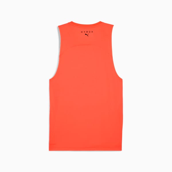 HYROX Cloudspun Men's Regular Fit Training Tank, Glowing Red, extralarge-IND