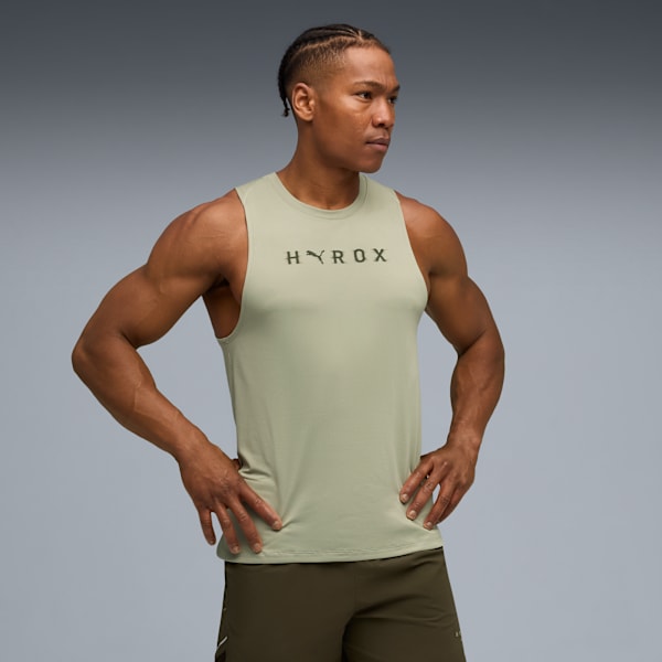 PUMA x HYROX CLOUDSPUN ThermoAdapt Tank Men, Lux Army, extralarge