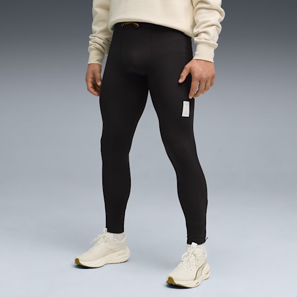 M PUMA X SAYSKY FLEECE TIGHT, PUMA Black, extralarge